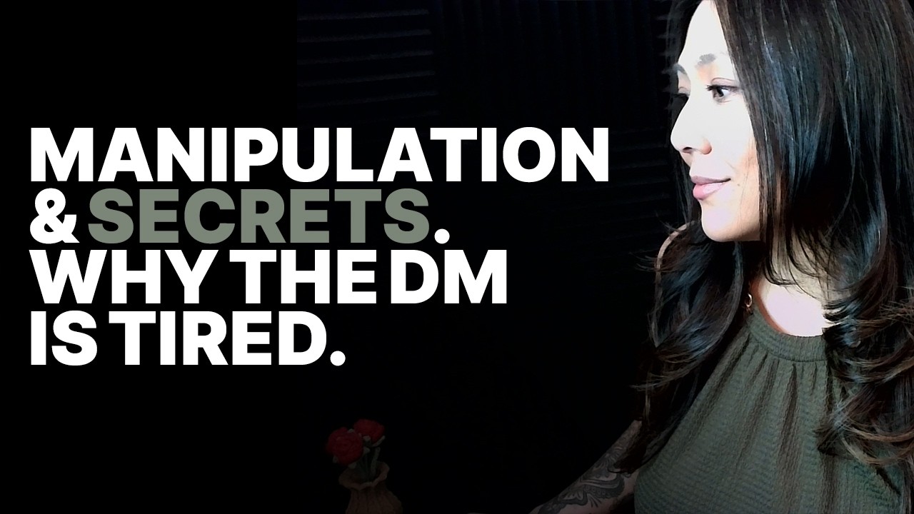 Twin Flame Reading DM to DF: Manipulation & Secrets. Why the DM is tired.