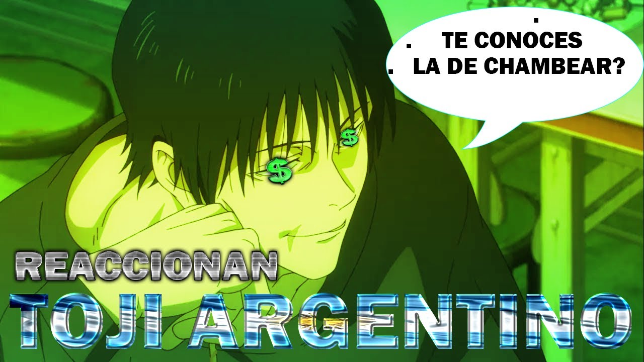jujutsu kaisen del pasado reacciona A TOJI ARGENTINO
