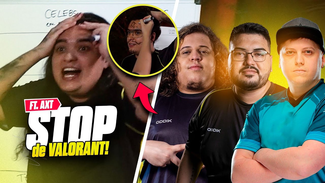 O NUUH ROUBOU MUITO | STOP de VALORANT! ft. @aXt