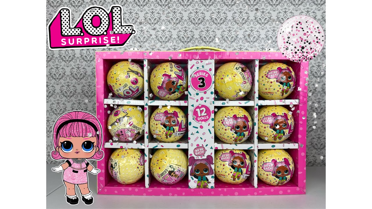 Abriendo la serie 3 Confetti POP de LOL Surprise 🎉