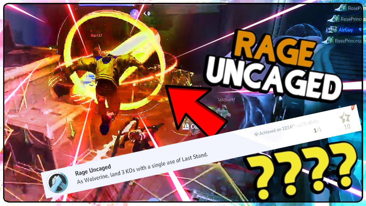 How I got Rage Uncaged Achievement in Marvel Rivals