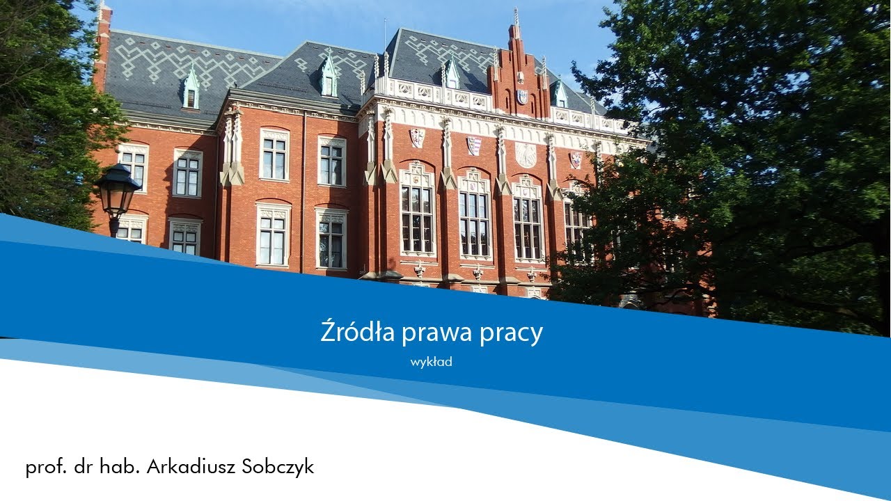 Źródła prawa pracy - wykład