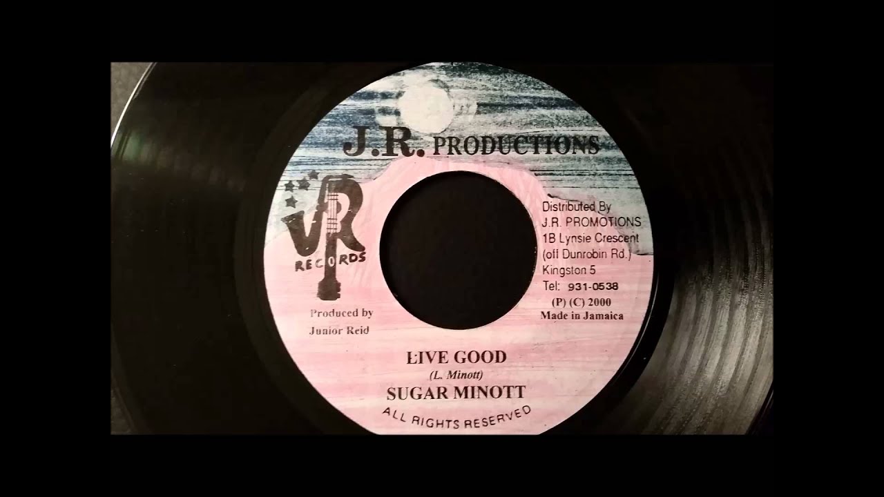 Sugar Minott - Live Good - JR Production 7
