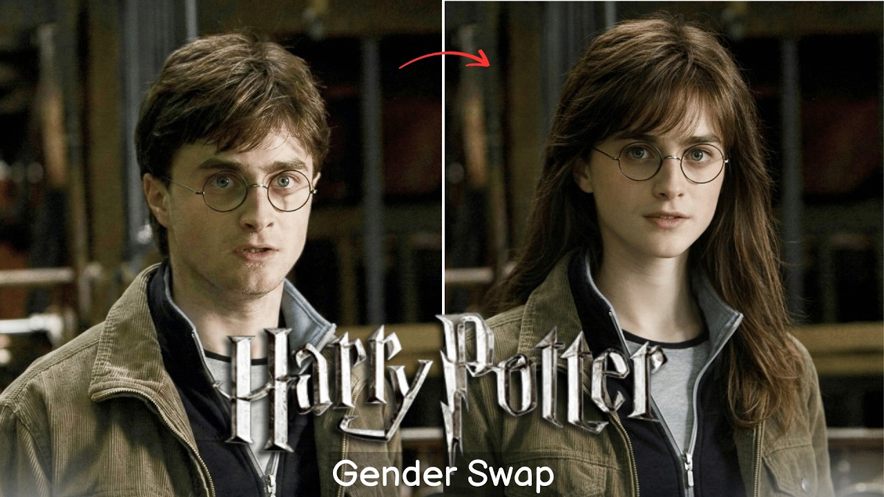 What if Harry Potter Characters Swapped Genders? | AI Gender Transformation