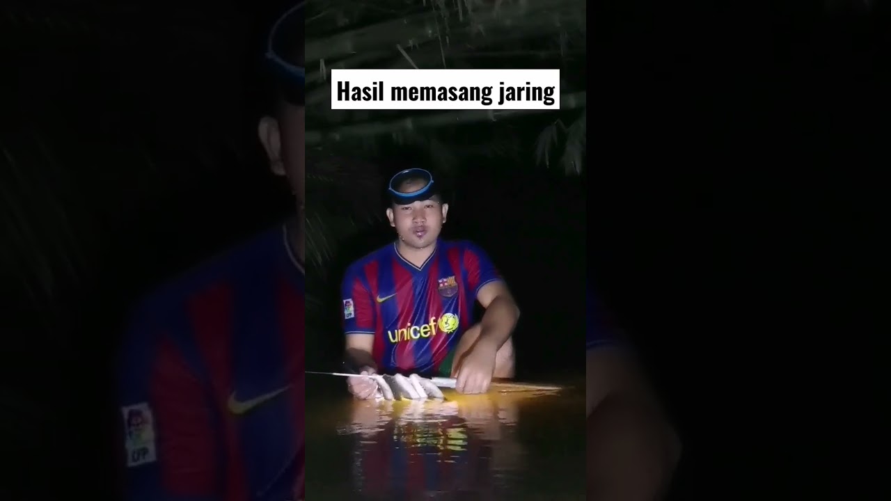 MEMASANG JARING DI SUNGAI...Alone!! #shortvideo #shorts #menjaringikan