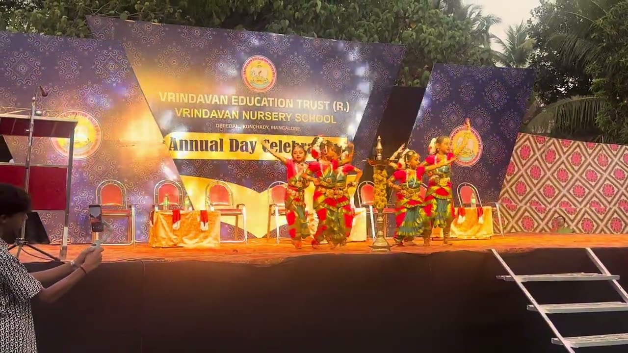 Annual day at Vrindavan school