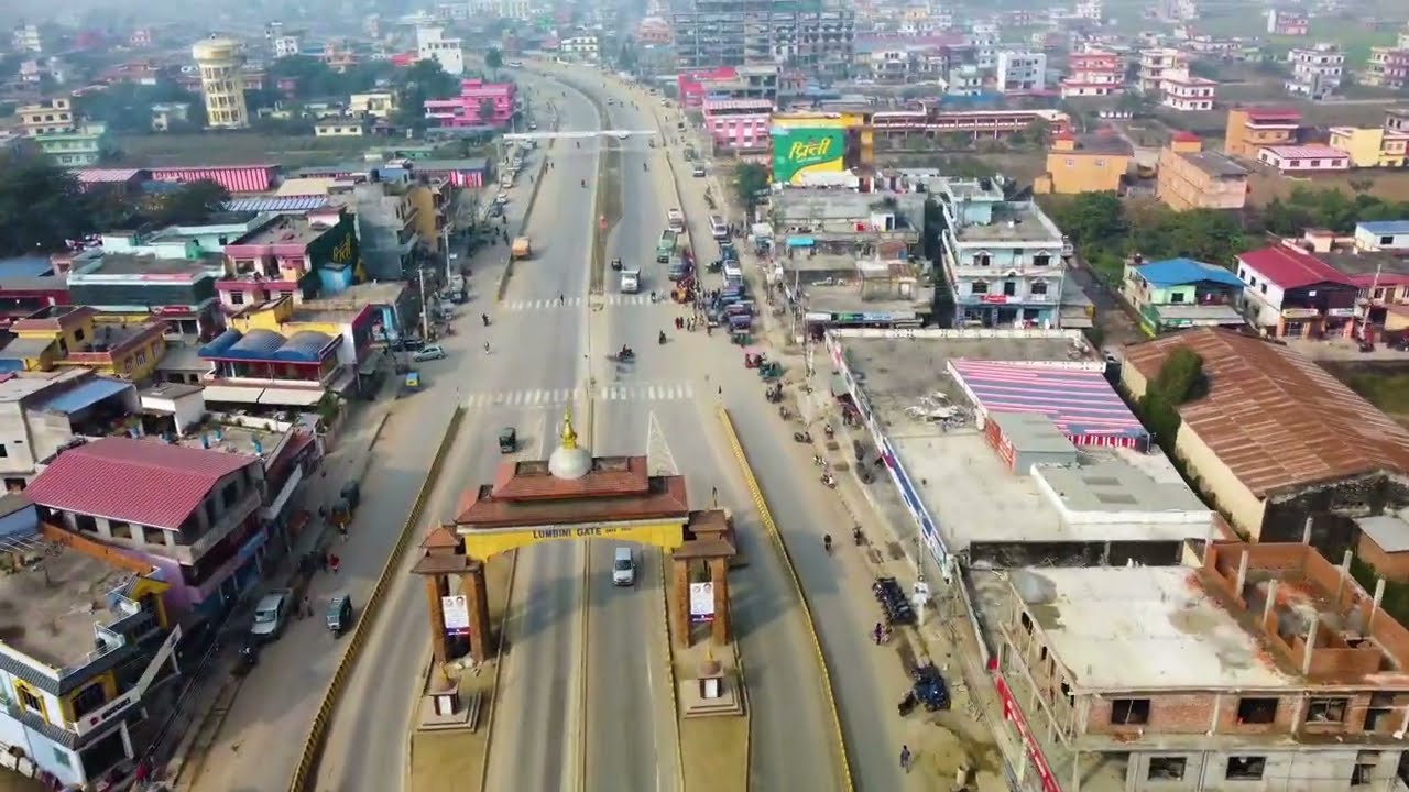 भैरहवा ड्राेन भिडियाे । BHAIRAWA DRONE VIDEO ..