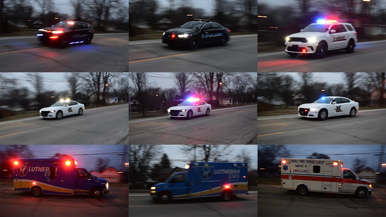 *HAULING IT* Multiple Agencies Responding X9 + ESCORT