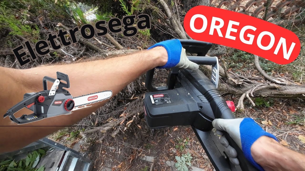 Motosega Elettrica Oregon 2400W 🪚 Test Elettrosega 230v