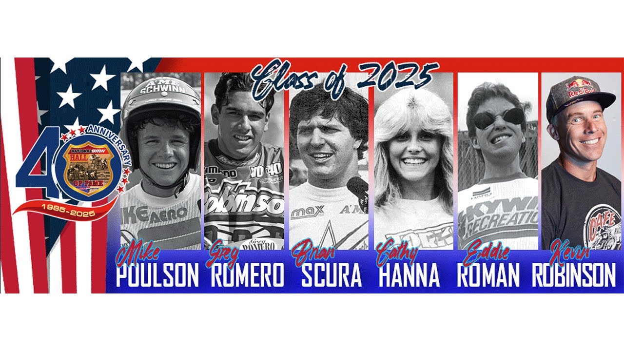 Introducing the National BMX Hall of Fame Class of 2025
