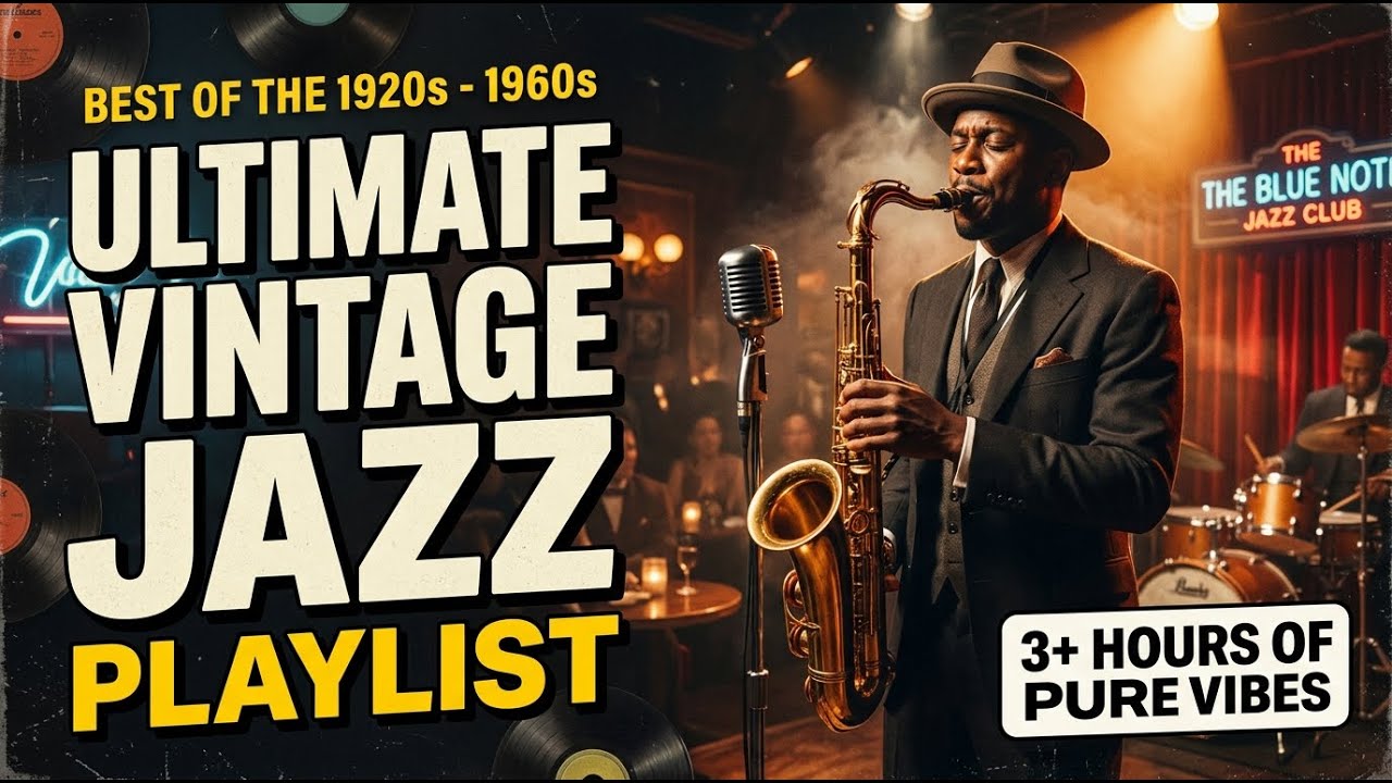 Vintage Jazz 1940년대 🌙 잠들기 전 듣기 좋은 릴렉싱 playlist cafe