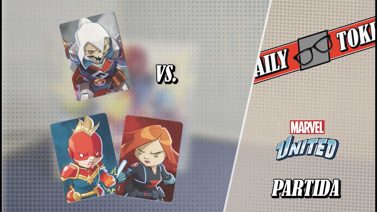 Marvel United - Partida #3: 2 héroes vs. Taskmaster
