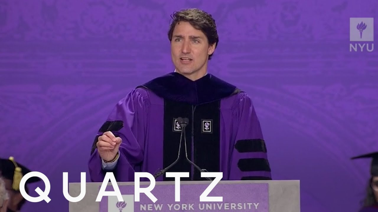 Justin Trudeau's NYU graduation speech on courage