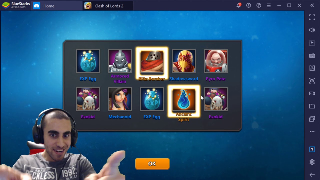 Clash Of Lords 2 Rolling 60,000 Jewels On 10x For  Demonic Axe + Gleaning!