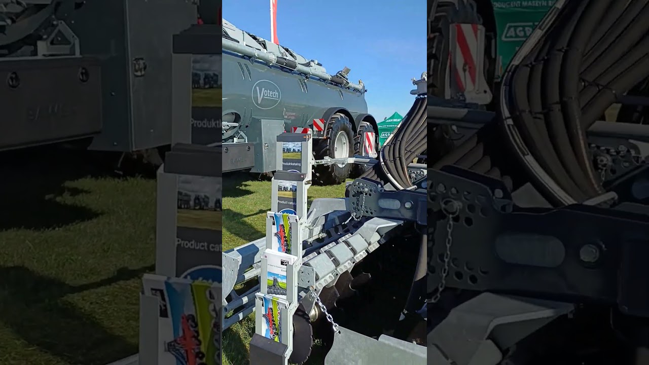 AGROSHOW 2025 w Bednarach z wozami asenizacyjnymi VOTECH aplikatorami VOLMER MOM BETEC BOMECH
