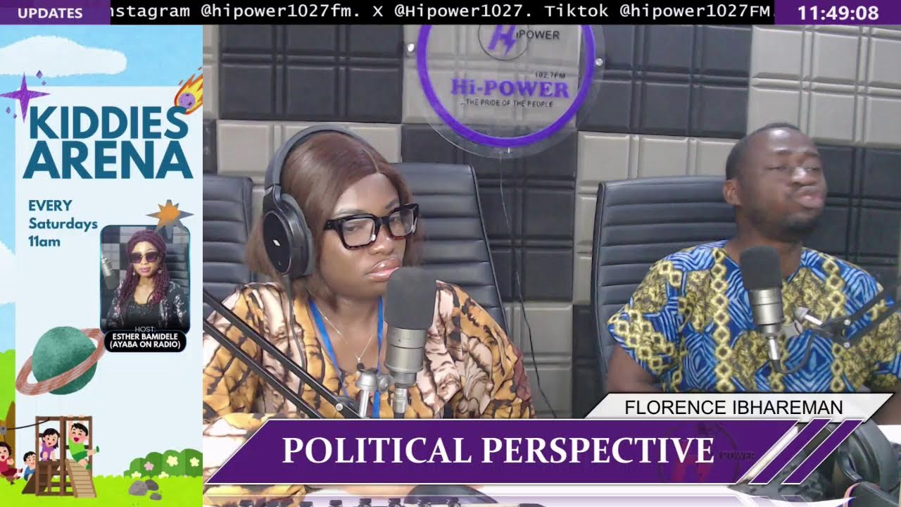 POLITICAL PERSPECTIVE WITH Ibhareman Florence