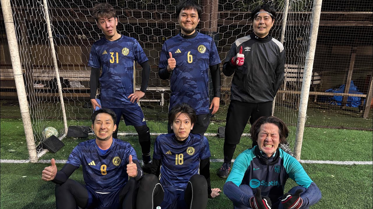 OVER30リーグ ジルジーニョ vs FC Virgin 5位決定戦 後半 2026/3/1(日)