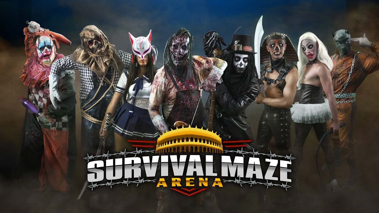 SURVIVAL MAZE | Haunted House Horrorland