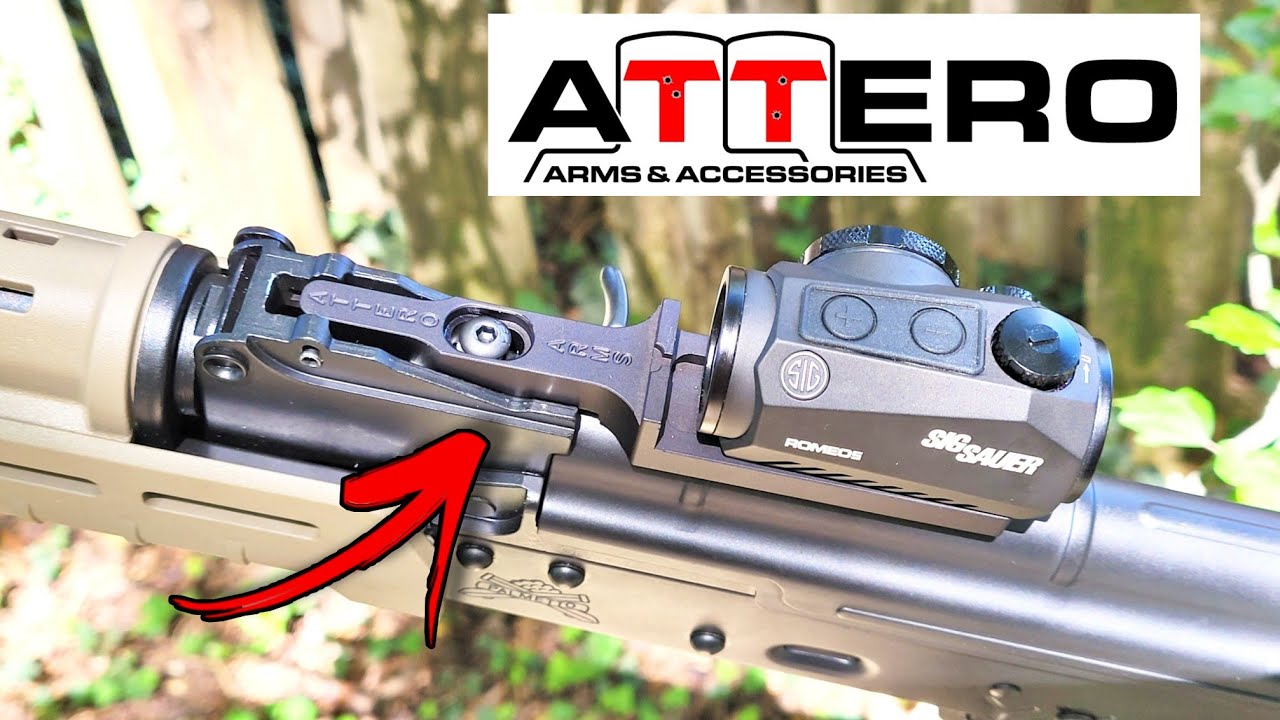 Как установить крепление для оптики Attero Arms на ваш АК