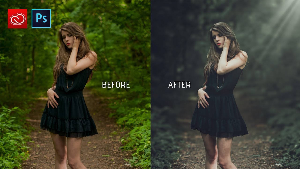 Photoshop cc tutorial: How to edit outdoor photo | How to retouch outdoor photo