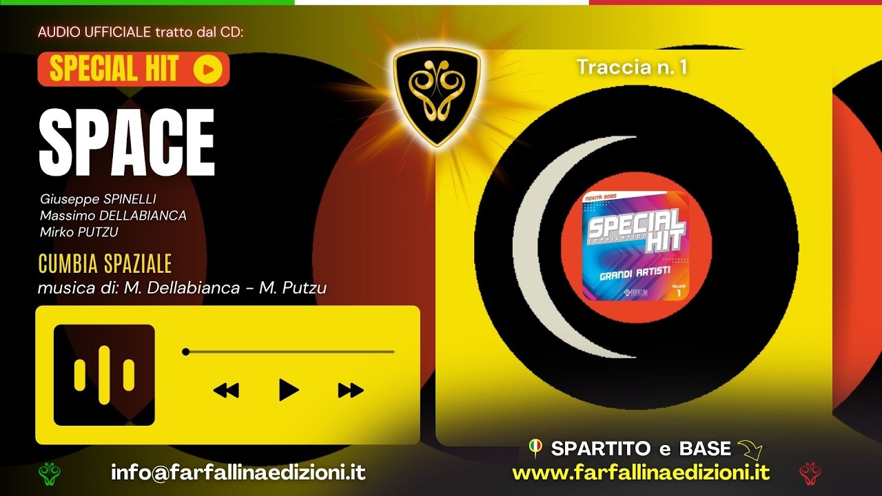 SPACE 🚀 (Cosmic Cumbia) Compilation “Grandi Artisti ⭐ Special Hit Vol. 1”