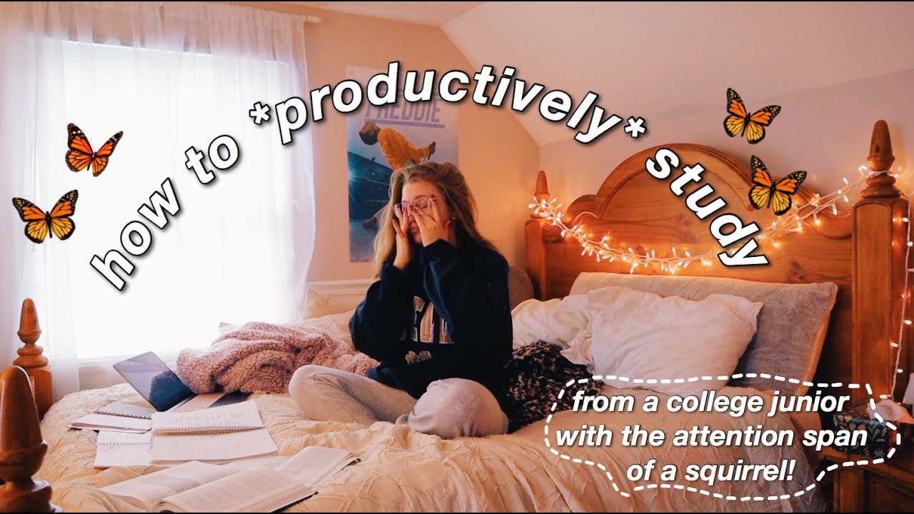 HOW I STUDY *EFFECTIVELY* (study tips from a college student)