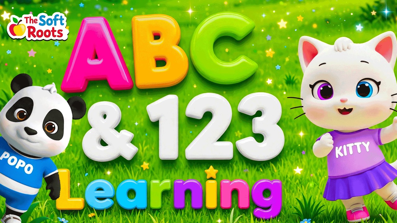Preschool Learning activities for 3 year olds at home | Learn ABC Phonics Shapes Numbers Colors 🌈