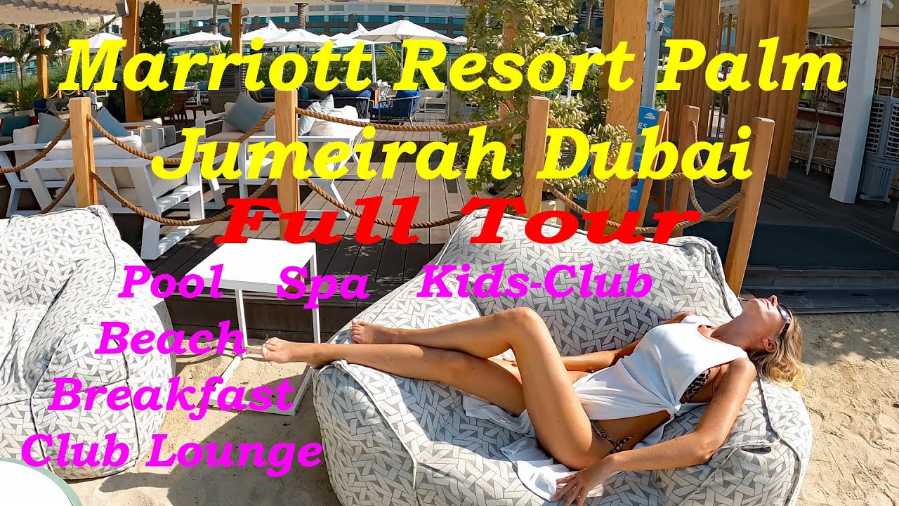 Komplette Tour durch das Marriott Resort Palm Jumeirah in Dubai!