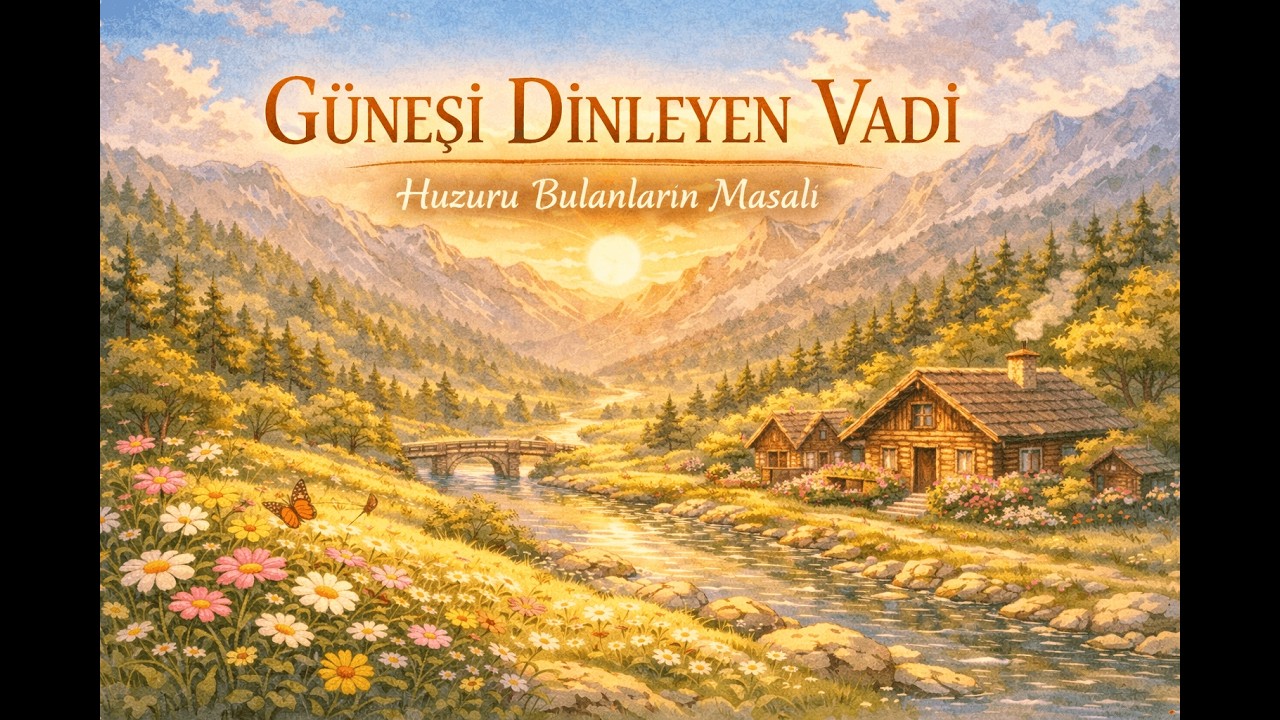 KALBİNİ DİNLEYENLERİN MASALI 🌞 GÜNEŞİ DİNLEYEN VADİ | Huzur Veren Hikâye