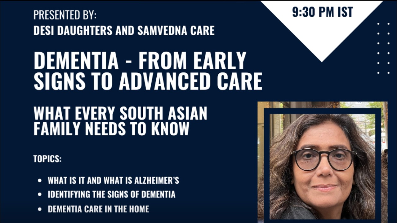 Dementia Care in the Desi Community