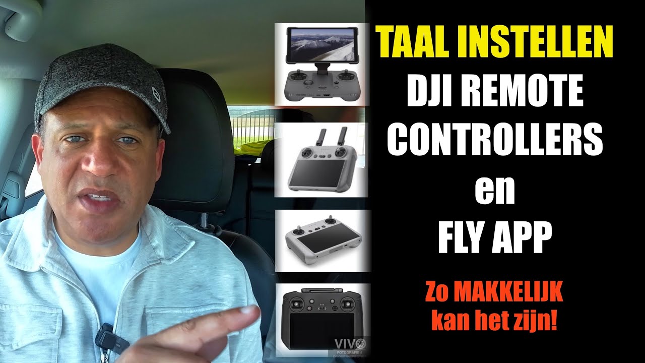 Taal aanpassen DJI Fly app en DJI Remote Controllers #howtodrone #djiflyapp