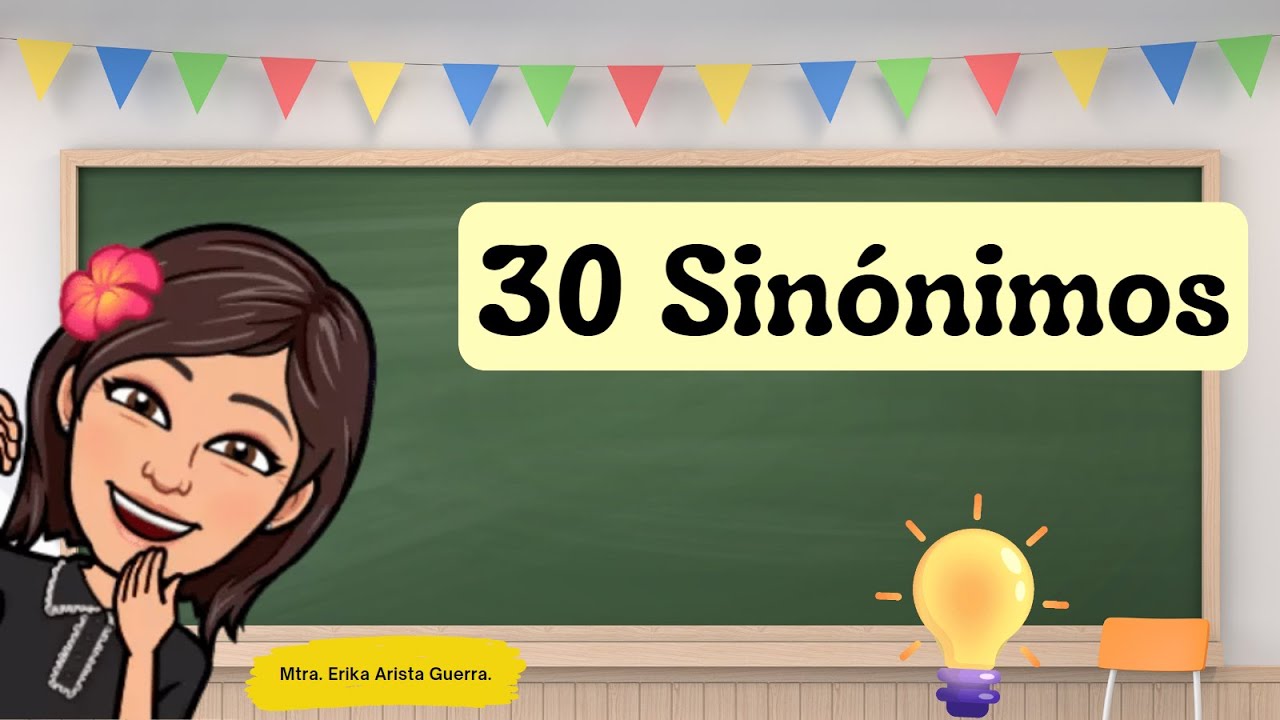 Sinónimos  👦👧