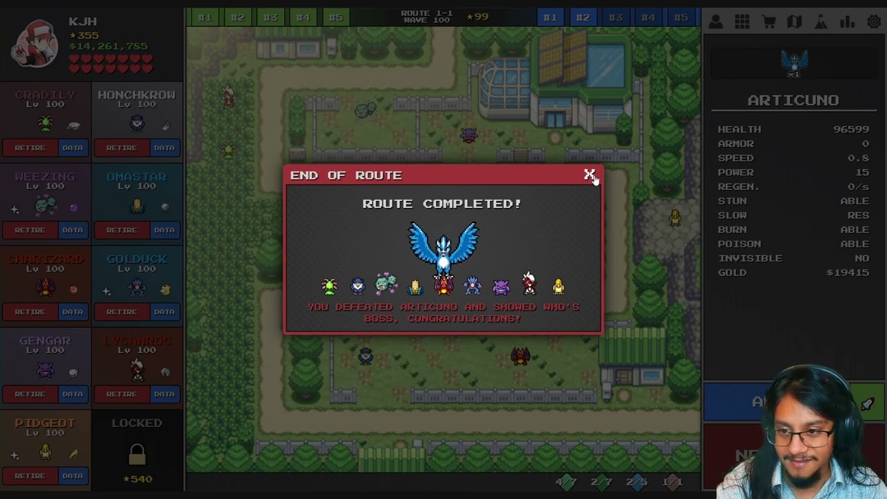 МАРШРУТЫ 1-1 и 1-2 ПРОЙДЕНЫ!! | PokéPath TD [8]