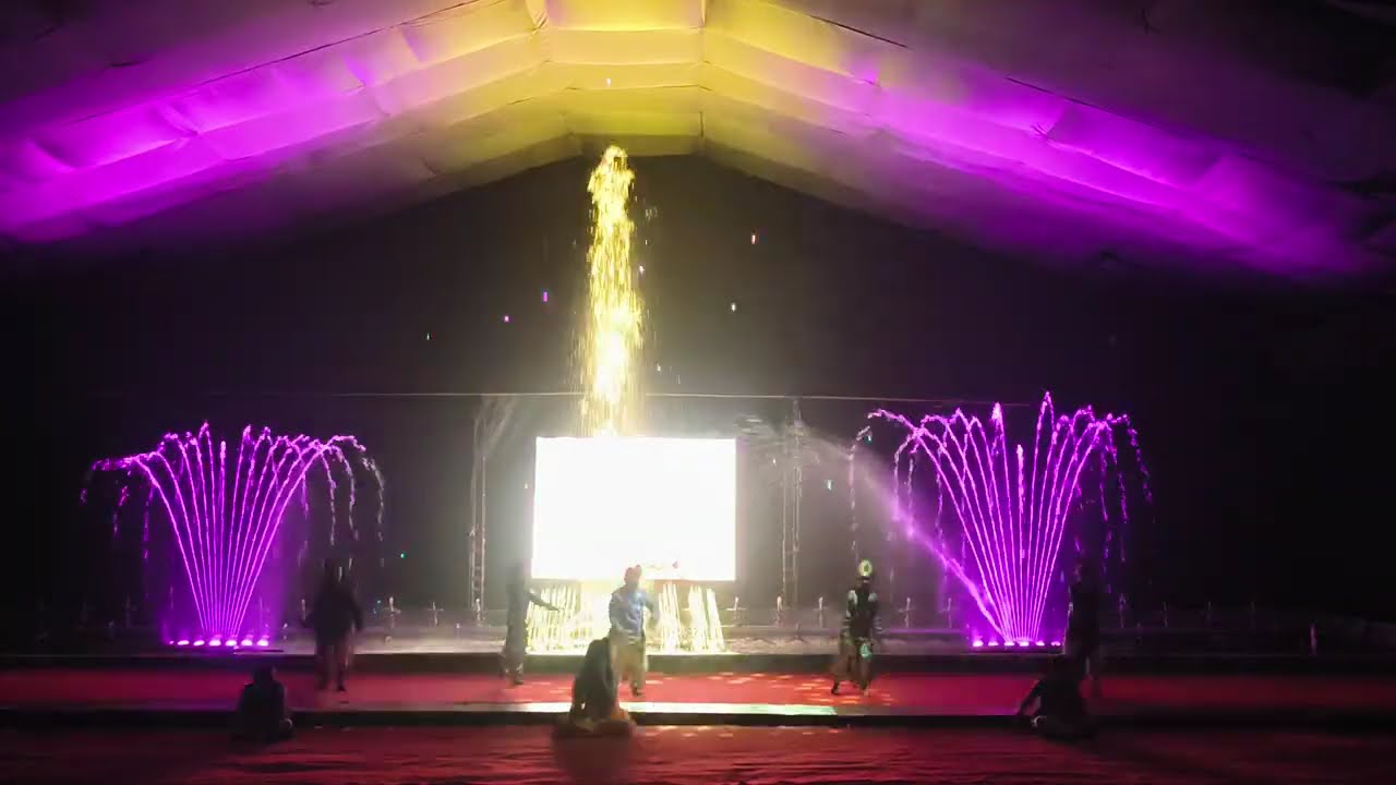 WATER SHOW BAPS SWAMINARAYAN MANDIR ANAND 