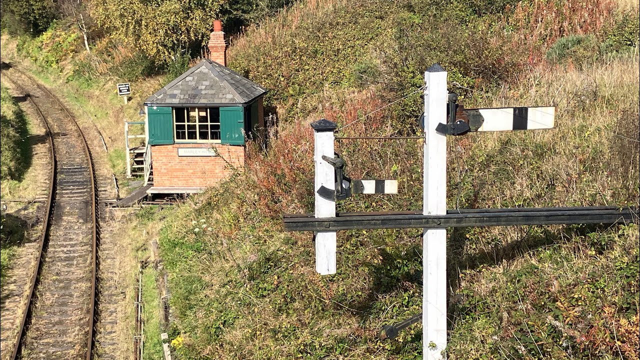 Marley Hill cabin on the Tanfield Railway