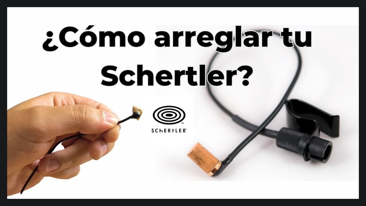 Schertler STAT-V ¿Cómo renovar el corcho de la pastilla?