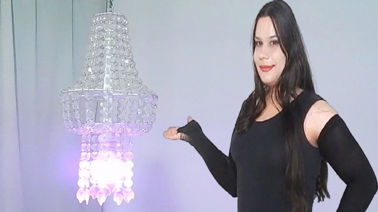 Aprenda fazer um Lustre de cano de pvc