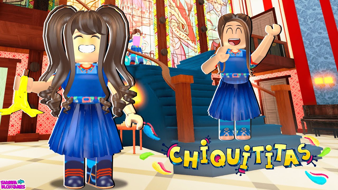 VIRAMOS CHIQUITITAS E FOMOS PARAR DENTRO DO ORFANATO - ROBLOX