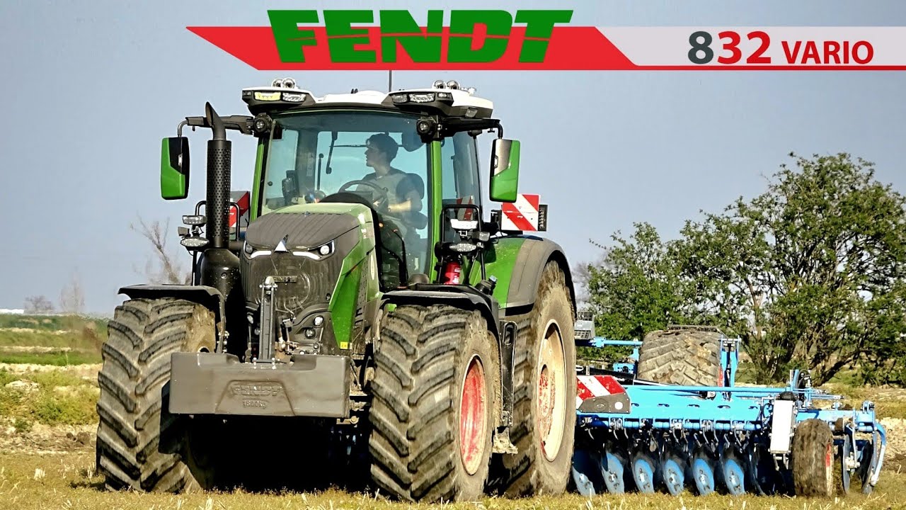 **TOP NEW** Fendt 832 Vario | Lemken Rubin 10 | AZ. CASALINO