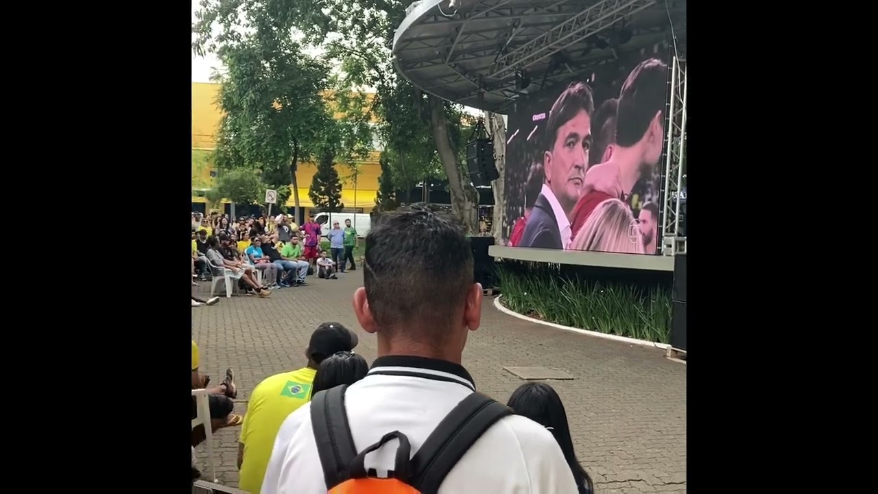 Half of a Brazilian city reacts to Brazil vs Croatia Penalty kicks 