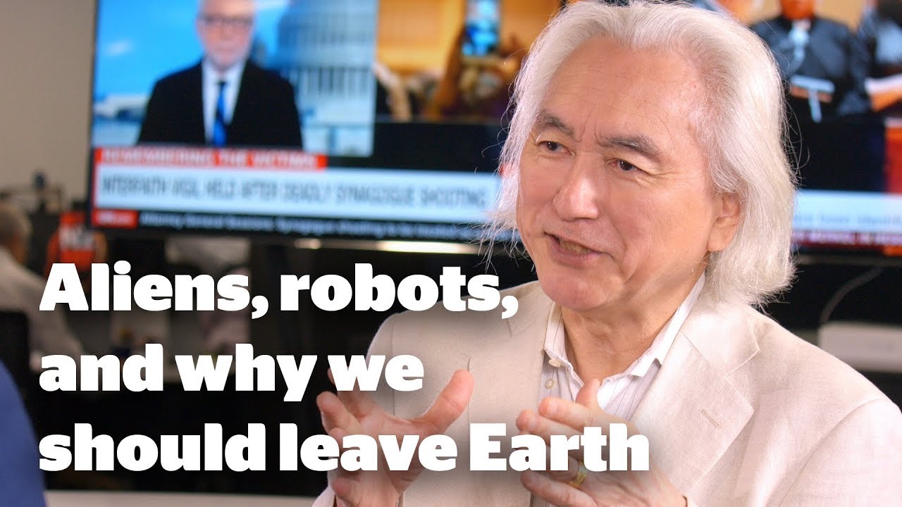 Dr Michio Kaku on aliens, robots and leaving Earth | nzherald.co.nz