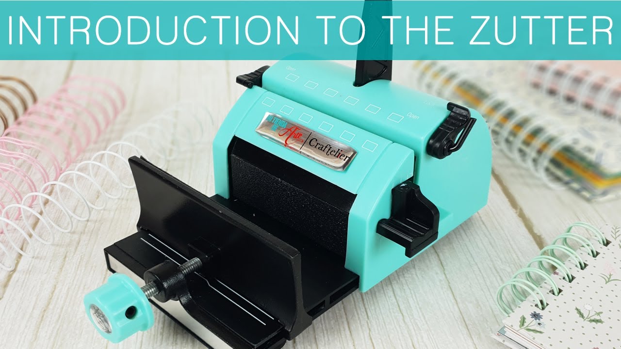 This is our Zutter Bind It All - Craftelier Basics