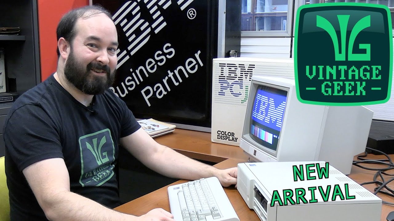Первый день PCjr в музее