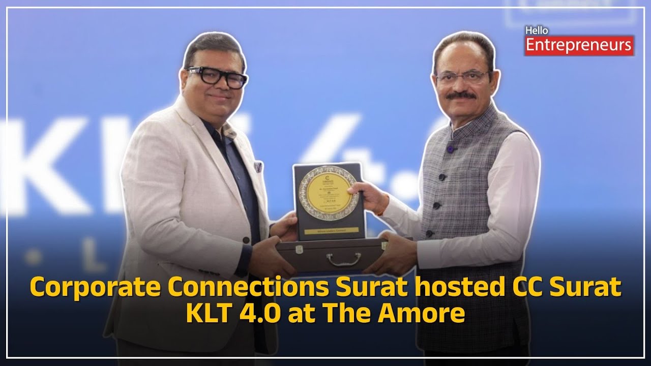 Corporate Connections Surat hosted CC Surat KLT 4.0 at The Amore