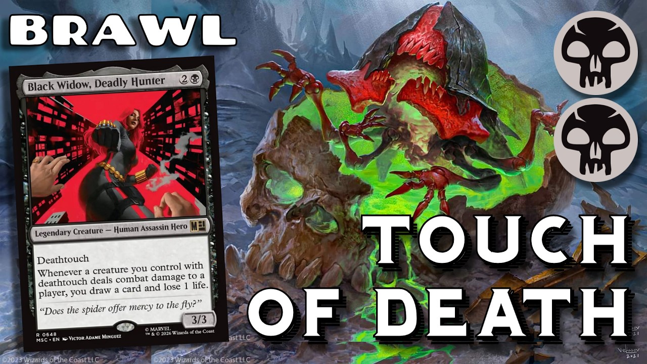 Gix for Deathtouchers - Black Widow - Brawl MTG Arena Gameplay