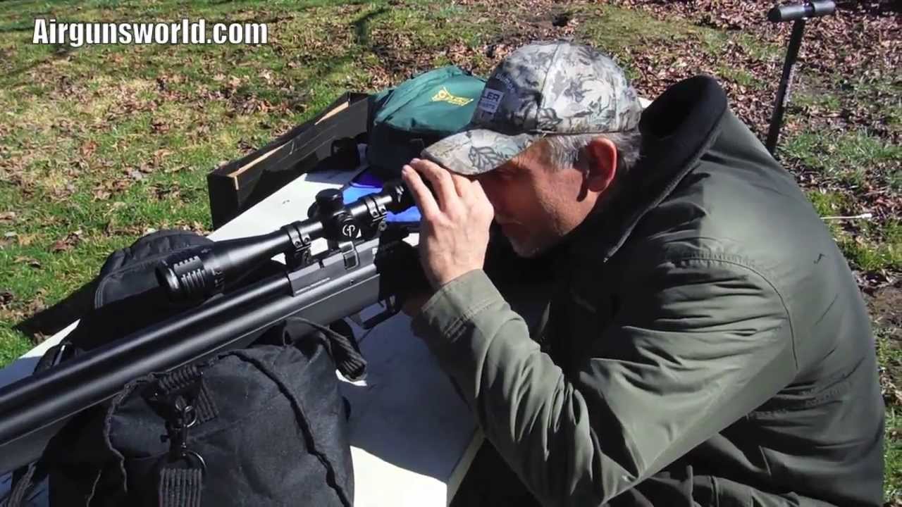 Sight in of the New Synthetic .25 cal Benjamin Marauder