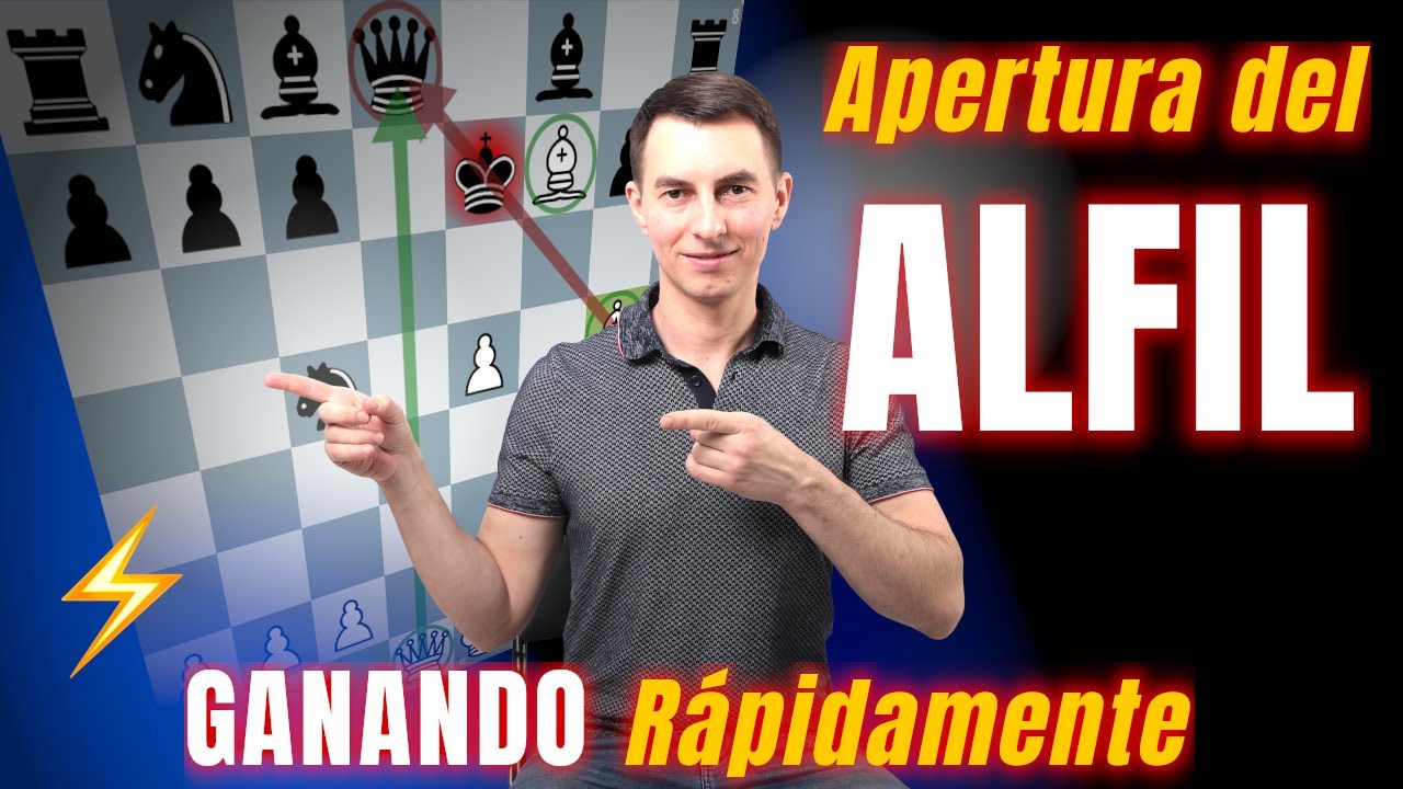 ⚡ Ganando rápidamente con la Apertura del Alfil