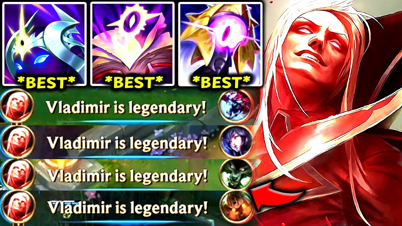 VLADIMIR TOP IS NOW S- TIER AND FANTASTIC! (VERY HIGH WINRATE) - 2026 Vladimir TOP Gameplay Guide