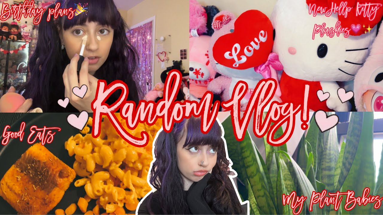 Random Vlog!💕 Chit Chat | Birthday Plans | New HK Plushies! | Good Eats & More!