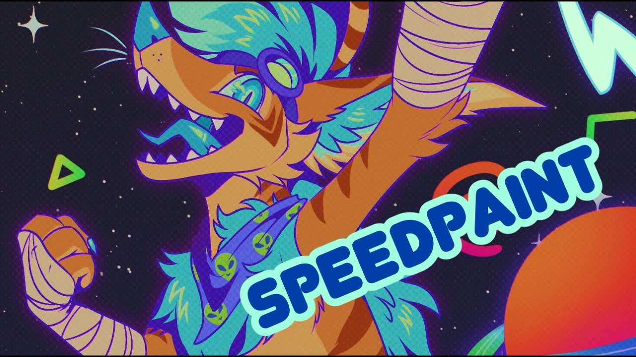 ALIENS | Furry OC Speedpaint